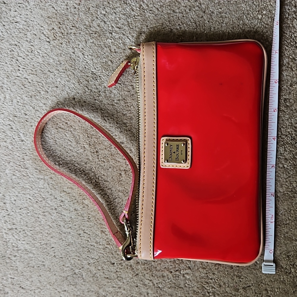 NWOT Dooney and Bourke  red wristlet